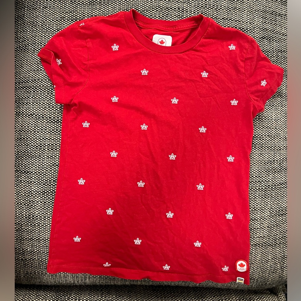 Canada Olympics Girls Tee Size 10-12